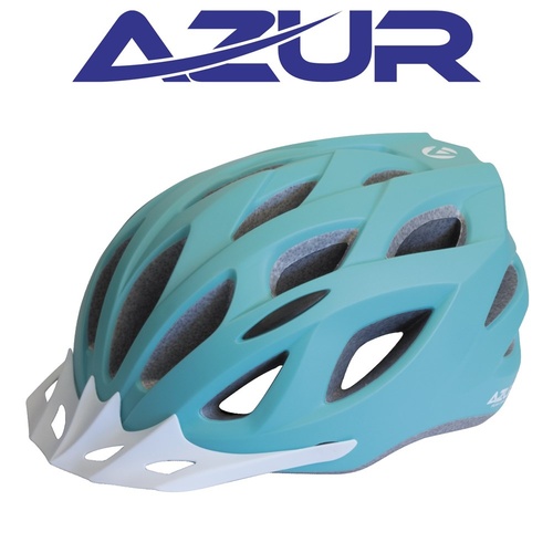 Azur L61 Cycling Helmet Matt Teal Bike Helmet