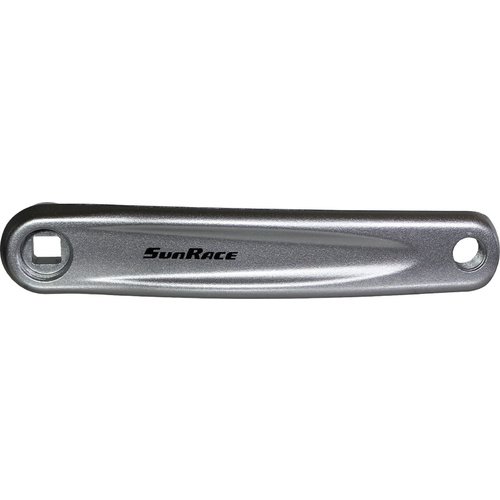 Sunrace Left-Side Square Alloy 170 Mm Crank Silver