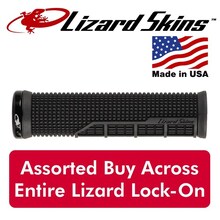 Lizard Skins Machine Lock On Grips - Jet Black