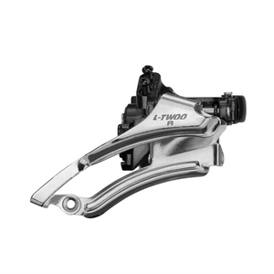 LTWoo MTB Front Derailleur - A5 Series - 2x9 Speed - High Clamp Mount - Dual Pull Down Swing