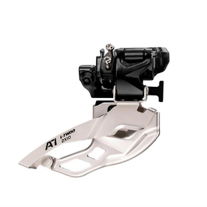 LTWoo MTB Front Derailleur - A7 Series - 2x10 Speed - High Clamp Mount - Dual Pull Down Swing