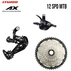 LT WOO MTB AX 12 GROUPSET - 1X12 SPEED - TRIGGER SHIFTER - 11-50T - SHADOW RD DERAILLEUR