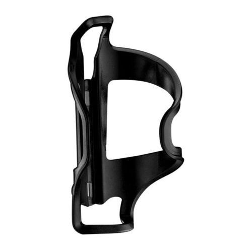 Lezyne Flow Bike Water Bottle Cage, Left Side, Side Load Black