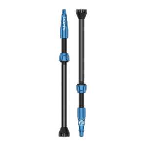 Lezyne CNC TLR Valves Blue 80mm