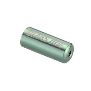 MARS ONE Alloy End Caps - 4mm - Green /100Pcs Bottle