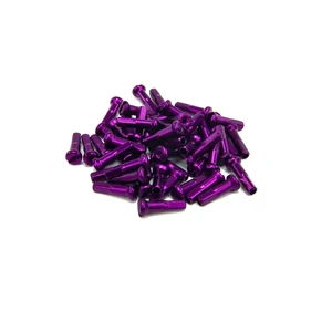 "NEW" - ALUMINUM NIPPLES 14G/16mm - PURPLE