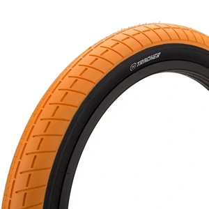 "NEW" - TRACKER TYRE 20 X 2.4" ORANGE W/ BLACK WALL