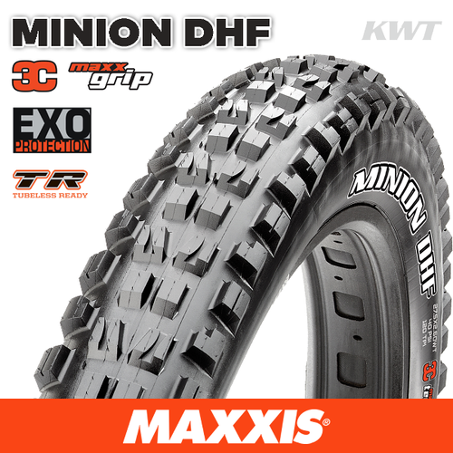 Maxxis Minion DHF 29 x 2.5 WT Folding 60 TPI EXO 3C Maxxgrip TR