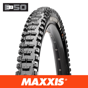 Maxxis Minion DHRII- 29 X 2.40 - E-50 eBike Folding TR 60x2 - DH 3C MaxxTerra - Black