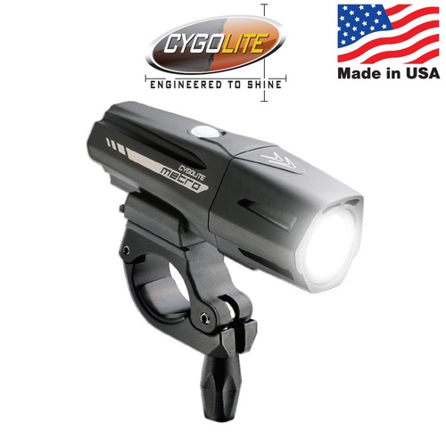 Cygolite Metro Plus 800 Lumens Bike Bicycle Headlight USB Rechargeable 9-Modes