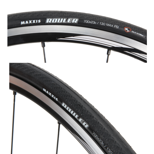 Maxxis Rouler Road Bike Tyre 700 X 23C Black
