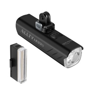 MAGICSHINE Light Set - ALLTY 1200UN & SeeMee 50 V2 Combo - Underneath Mounted Front light - USB-C