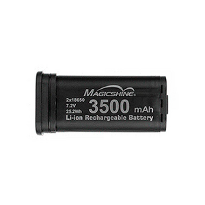 Magicshine Battery Pack for Allty 2000 - 2*18650 - 3500mAh - 7.4V 3.5Ah - USB rechargeable