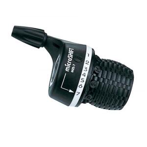 Microshift Twist Shifter - MS25 - 3x7 Speed - Pair (Shimano Mountain)