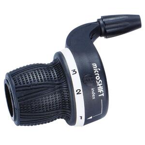 Microshift Twist Shifter - MS29 - 3x6 Speed - Left Friction - Pair (Shimano Mountain)