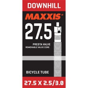 Maxxis DH Downhill Tube - 48mm Presta Removable Valve Core - 2.5-3.0 Inch - 27.5 Inch