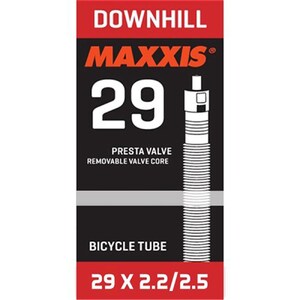 Maxxis DH Downhill Tube - 48mm Presta Removable Valve Core - 2.2-2.5 Inch - 29 Inch