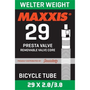 Maxxis Welterweight Tube - 48mm Presta Removable Valve Core - 2.0-3.0 Inch - 29 Inch