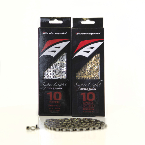 Intrepid X10Sl 10 Speed Bicycle Chain 114 Links Bike Mtb Road KMC Shimano SRAM