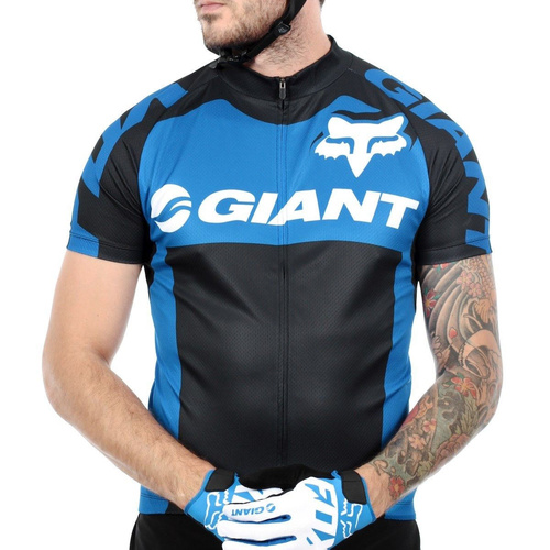 Fox Giant Livewire Race Bicycle Mtb Jersey Blue