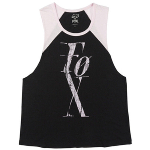 Fox Woodstack Womens Muscle Tank Top Black