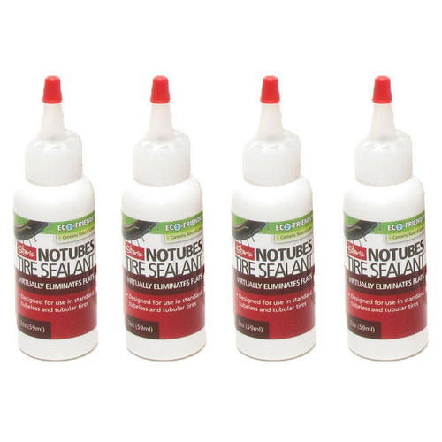 4 X Stan's No Tubes Tyre Tire Sealant Puncture Solution 2oz