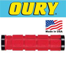 Oury ODI Bonus Pack Lock On Grip - Red With Black Clamps