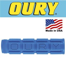 Oury Single Compound Slide On Grips v2 - Blue