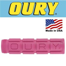 Oury Single Compound Slide On Grips v2 - Pink