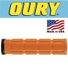 Oury Single Lock On V2 Grip - Blaze Orange