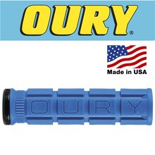 Oury Single Lock On V2 Grip - Deja Blue
