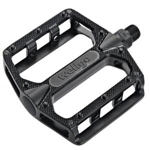 QBP Pedal - Alloy Mtb Platform - Du Bearing - 9/16 - Black - 109*100*28 mm - Tw