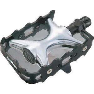 QBP Pedal Alloy Trek 9/16 Silver Du Bearing