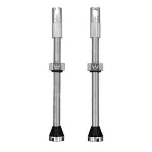 Peaty's x Chris King MK2 Tubeless Valves Silver 80mm