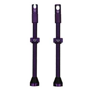 Peaty's x Chris King MK2 Tubeless Valves Violet 80mm