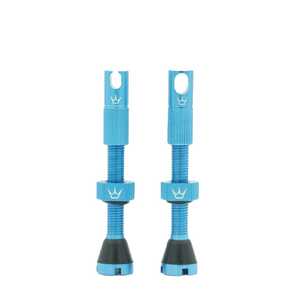 Peaty's x Chris King MK 2 Tubeless Valves Turquoise 42mm