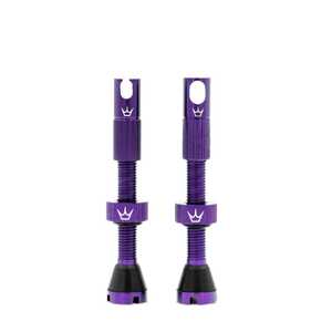 Peaty's x Chris King MK 2 Tubeless Valves Violet 42mm