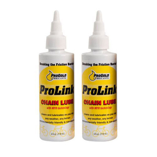 2 X Progold Prolink Gold Chain Lube Lubricant 4Oz Oil 118Ml 