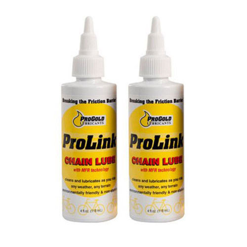 2 X Progold Prolink Gold Chain Lube Lubricant 4Oz Oil 118Ml 