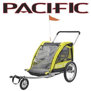 Pacific Bicycle 2 In 1 Trailer Stroller 2 Child