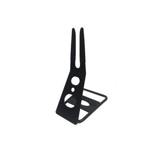 QBP Bike Storage Axle Mount Stand - Suits Up To 29"" Wheels - Steel With Rubberised Top Section To Prevent Scratches - Black
