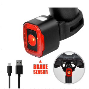 QBP Rear Light - Braviga Rear Cube 200 Light With Brake Sensor