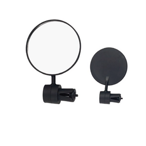 QBP Bar End Mirror -  Size: 78mm(Dia)x118mm(H) - Convex