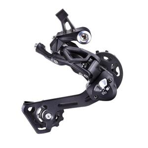 Microshift Rear Derailleur - XLE 11 RD-M665M - 1x10/11 Speed - Clutched Medium Cage - 11-46T (Shimano Mountain)