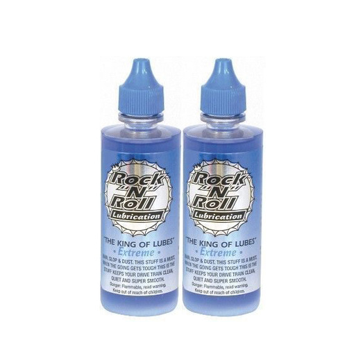 Rock "N" Roll Extreme 4Oz Bike Bicycle Cycling Lube (2 Pack) 