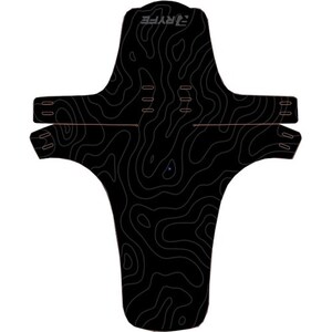 Ryfe Mud Guard Large Black Contour L362x297mm