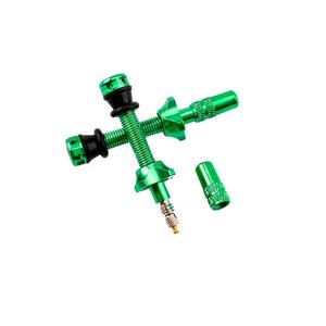 Ryfe Tubeless Valves - High Flow Presta - Green 44mm - Pair