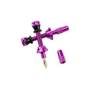 Ryfe Tubeless Valves - High Flow Presta - Purple 44mm - Pair