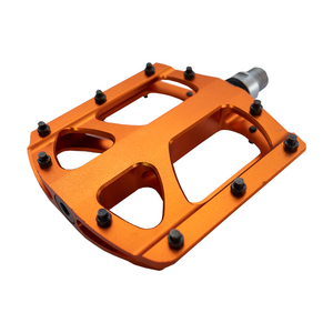 Ryfe Pedals - DRAX - S/Bearing - Alloy Large Platform - ORANGE