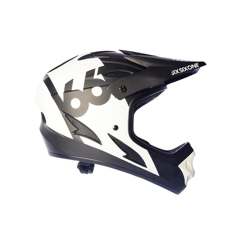 661 Comp Full Face Bmx Mountain Bike Helmet White